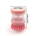 Brosse à récurer la vaisselle avec poils rigides – Brosse de nettoyage de cuisine pour casseroles et poêles l'atelier des ustensiles
