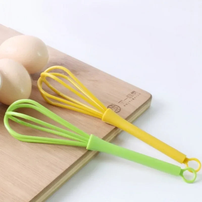 Mini fouet de cuisine en plastique multifonctionnel, batteur à œufs manuel, outil de cuisson, agitateur à œufs, mousseur à lait, distance, centre commercial l'atelier des ustensiles