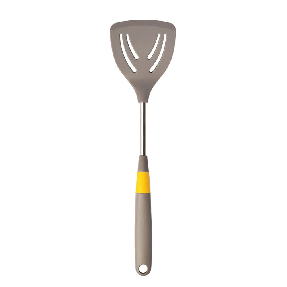 Outil de cuisson en Silicone de qualité supérieure, résistant à la chaleur, agrandir les ustensiles de cuisine avec conception de Support antidérapant et poignée en Silicone l'atelier des ustensiles