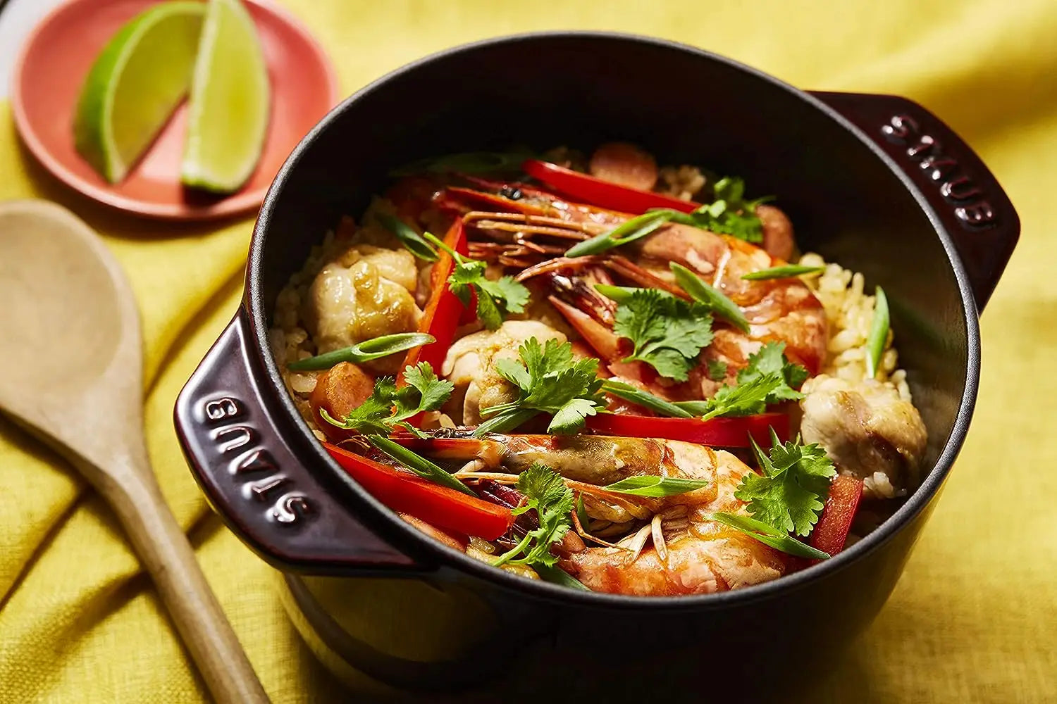 Casserole à riz en fonte, cuiseur à riz de 16cm, four hollandais noir, marmite à ragoût Applicable à la cuisson du riz et des ustensiles de cuisine de 1.5 litres l'atelier des ustensiles