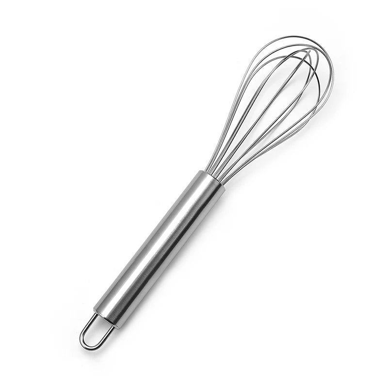 Fouet manuel de cuisine en acier inoxydable à 6 fils, mini fouet et mélangeur pour cuisine l'atelier des ustensiles