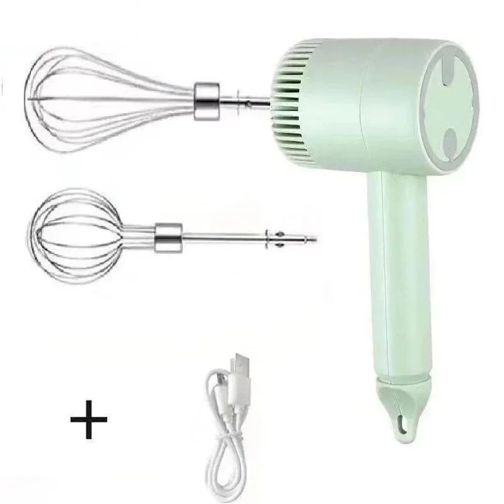 Robot culinaire électrique ensemble mélangeur Portable mélangeur outils de cuisine mélangeur à main mousseur à lait batteur à oeufs gâteau cuisson pétrissage mélangeur l'atelier des ustensiles
