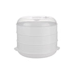 Compartiment à vapeur multifonctionnel en plastique pour micro-ondes et cuisine, couvercle tropical, MELHousehold l'atelier des ustensiles