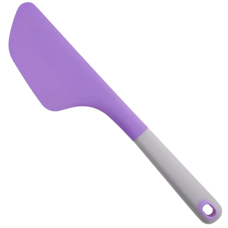 Spatule à Omelette antiadhésive de 33cm, tourneur de crème à gâteau, grattoir à beurre, mélange de farine, outil de cuisson, grattoir à pâtisserie résistant à la chaleur l'atelier des ustensiles