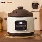 Marmite électrique multifonctionnelle de 3,8 l, mijoteuse, Pot intérieur en céramique, multi-cuiseur pour soupe, bouillie, Casserole, cuisine domestique l'atelier des ustensiles