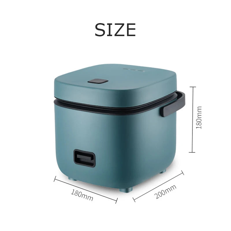 2022 nouveau dans Mini cuiseur à riz électrique Intelligent automatique cuiseur de cuisine domestique 1-2 personnes petit chauffe-plats vapeur 1.2L l'atelier des ustensiles