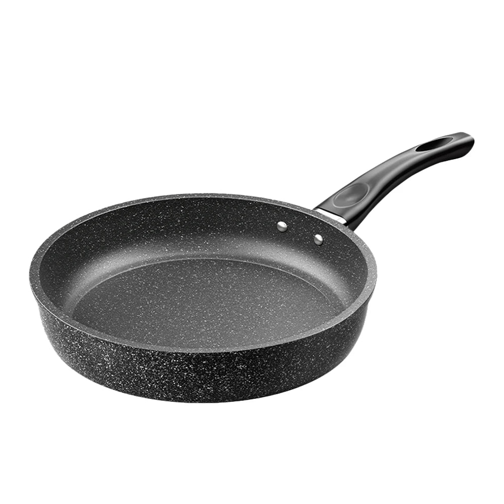 Poêle à frire antiadhésive 22/24/26/28 cm en pierre Maifan, poêle à sauter, poêle à omelette, compatible induction l'atelier des ustensiles