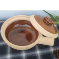500 ml 800 ml Chaoshan Chaozhou Casserole riz nouilles Casserole bouillie poterie Pot avec poignée Pot en argile l'atelier des ustensiles
