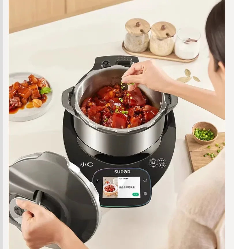 Robot de cuisson automatique SUPOR 220V SY50MT01, grande capacité Cook3 Pro, Machine de Chef intelligente CBA l'atelier des ustensiles