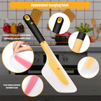 Spatule à Omelette antiadhésive de 33cm, tourneur de crème à gâteau, grattoir à beurre, mélange de farine, outil de cuisson, grattoir à pâtisserie résistant à la chaleur l'atelier des ustensiles