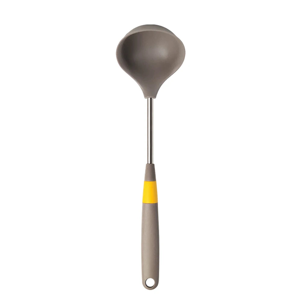 Outil de cuisson en Silicone de qualité supérieure, résistant à la chaleur, agrandir les ustensiles de cuisine avec conception de Support antidérapant et poignée en Silicone l'atelier des ustensiles
