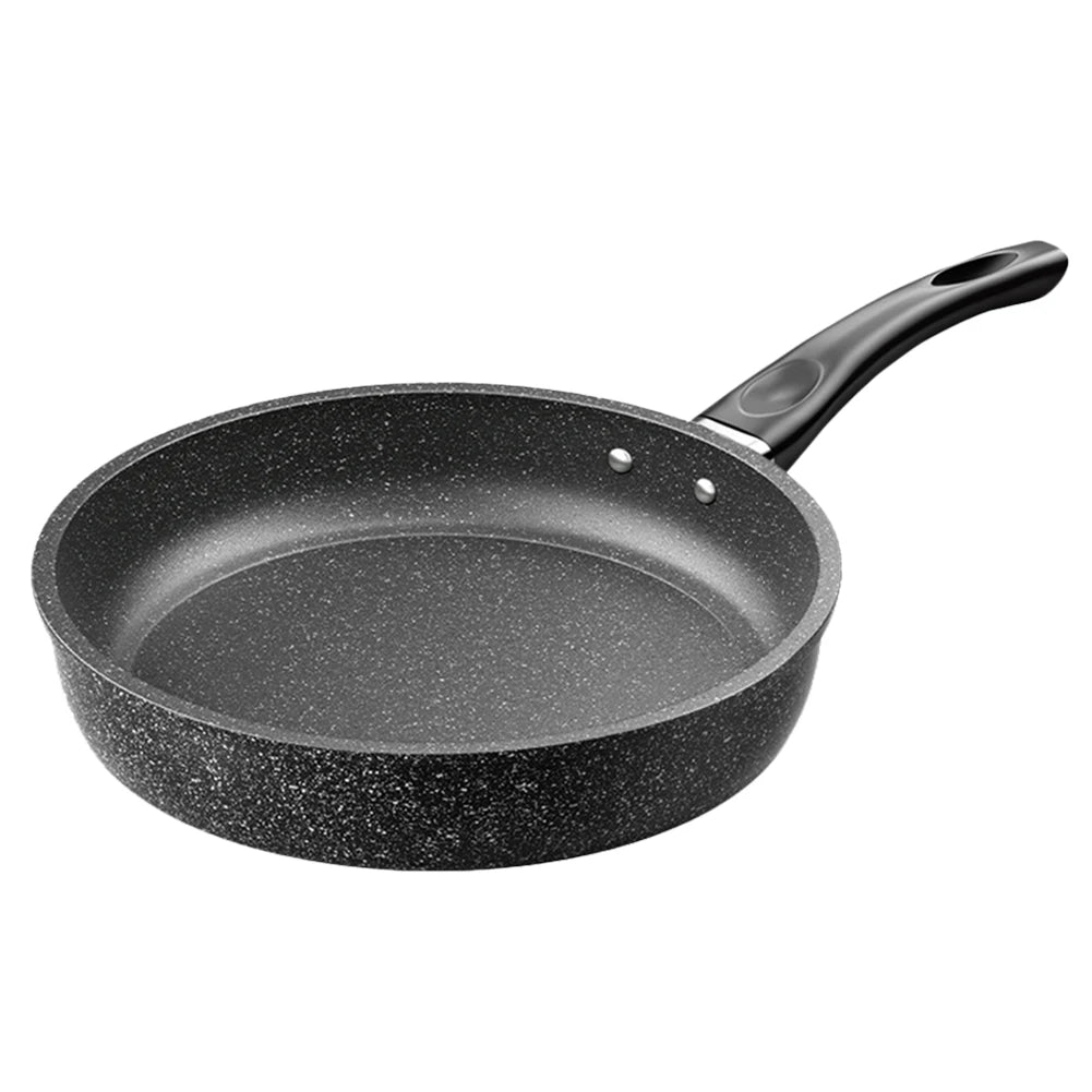 Poêle à frire antiadhésive 22/24/26/28 cm en pierre Maifan, poêle à sauter, poêle à omelette, compatible induction l'atelier des ustensiles