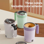 Tasse à agitation automatique tasses à agitation électrique rechargeables mélangeur magnétique tasse à café en acier inoxydable gobelet magnétique rotatif l'atelier des ustensiles