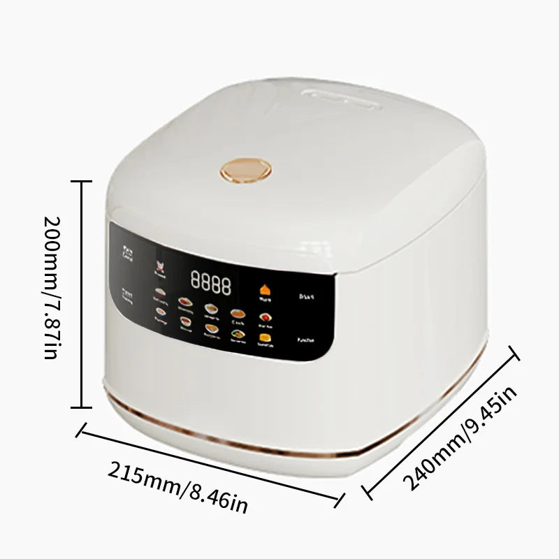 Cuiseur à riz électrique automatique 2L, Machine de cuisson du riz multifonction intelligente, doublure antiadhésive pour chauffe-aliments, cuiseur à riz domestique l'atelier des ustensiles
