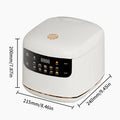 Cuiseur à riz électrique automatique 2L, Machine de cuisson du riz multifonction intelligente, doublure antiadhésive pour chauffe-aliments, cuiseur à riz domestique l'atelier des ustensiles