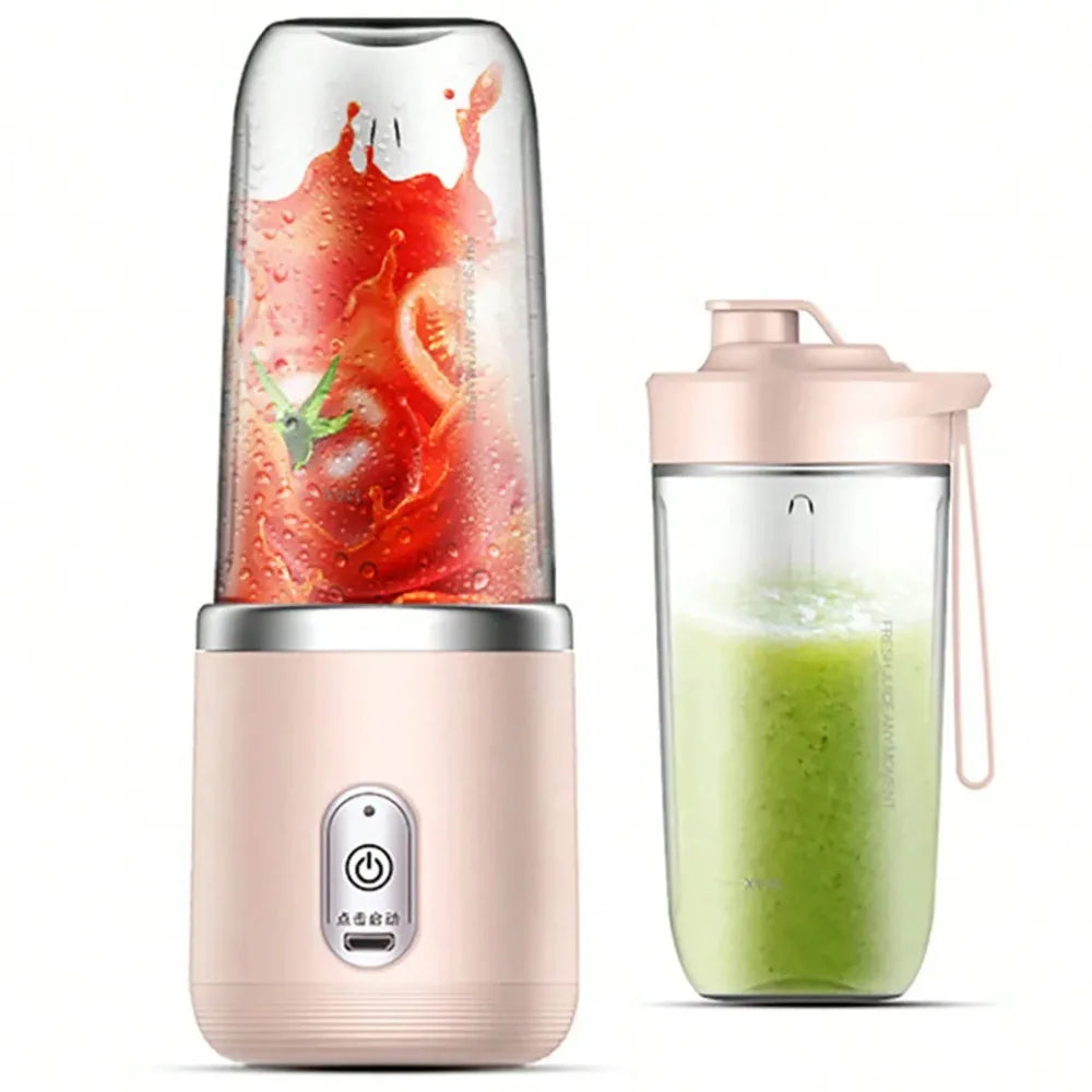 Mixeur portable rechargeable – 380 ml, pour smoothies et glace pilée, idéal pour les voyages, la salle de sport et les déplacements l'atelier des ustensiles