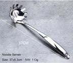 Ensemble d'outils de cuisine en acier inoxydable, ustensiles de cuisine résistants à la chaleur-tourneur, louche à soupe, passoire, serveur à pâtes, cuillère à riz l'atelier des ustensiles