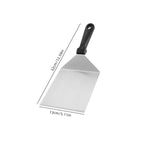 Grattoir de cuisine en acier inoxydable, spatule de cuisson, plaque de Barbecue, spatule à Hamburger, ustensiles de cuisine l'atelier des ustensiles