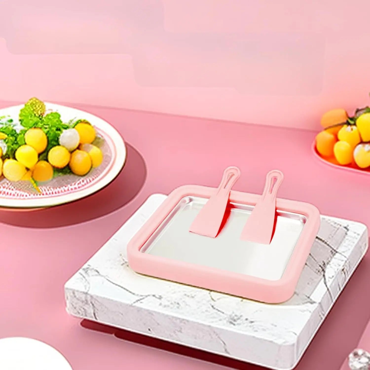 Machine à glace sans fil multifonctionnelle pour la maison, pour yaourts frais faits maison, glaces et desserts glacés, facile à utiliser l'atelier des ustensiles