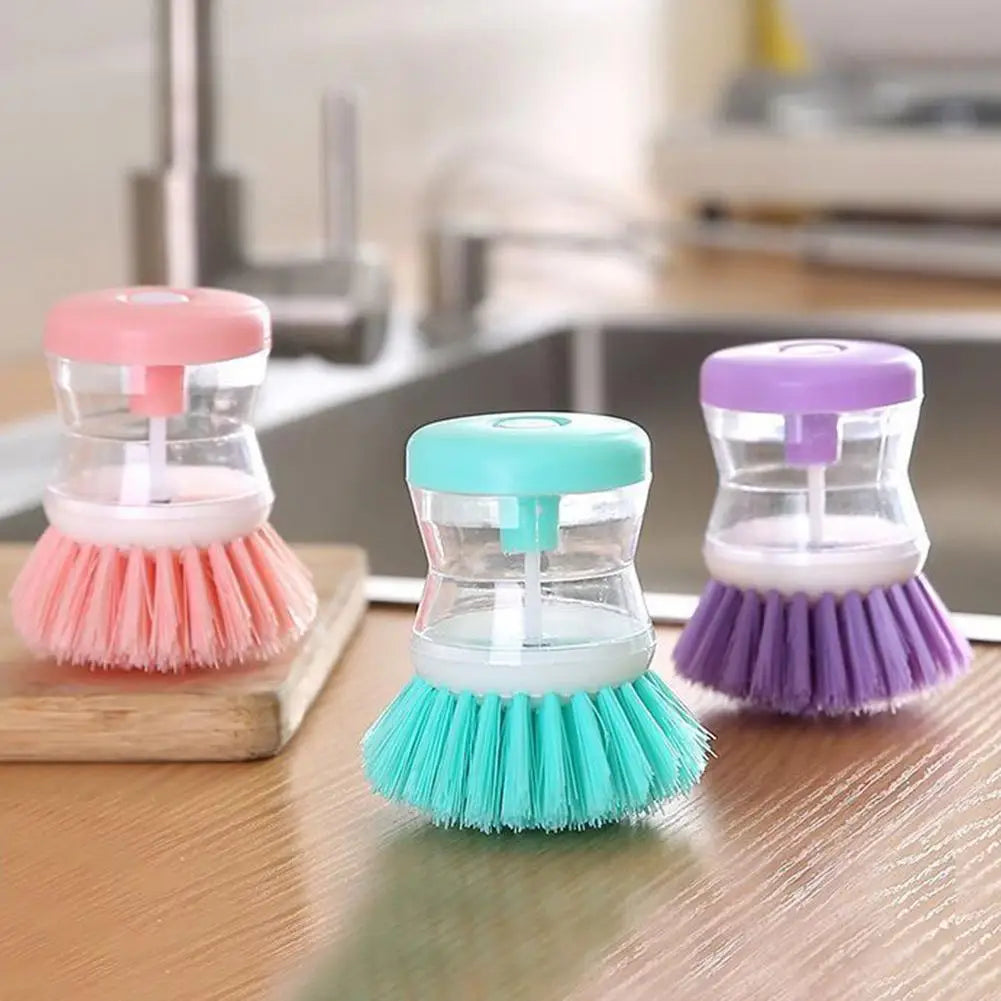 Ustensiles de lavage d'astronome avec distributeur automatique de liquide Regina, pot de lavage de cuisine, brosse à vaisselle, accessoires de livres ménagers l'atelier des ustensiles