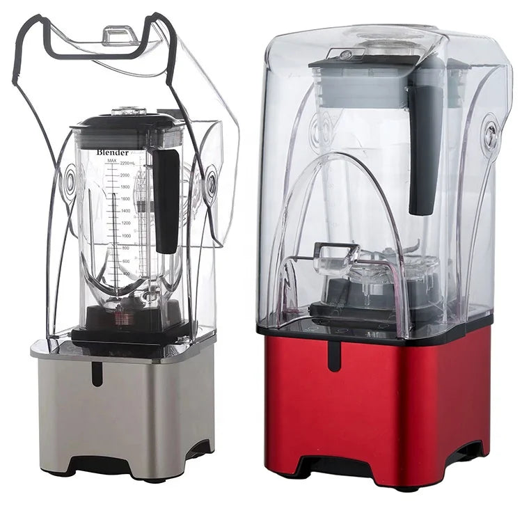 Mélangeur de glace automatique électrique lourd de nourriture de fruit de presse-agrumes de mélangeur de minuterie 3HP 2200W l'atelier des ustensiles
