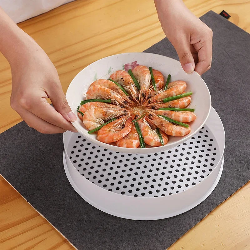 Compartiment à vapeur multifonctionnel en plastique pour micro-ondes et cuisine, couvercle tropical, MELHousehold l'atelier des ustensiles