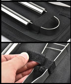 Ensemble de four en acier inoxydable, outils combinés pour Barbecue en plein air, ensemble de Barbecue, rangement, sac en tissu Portable, outils de cuisson l'atelier des ustensiles