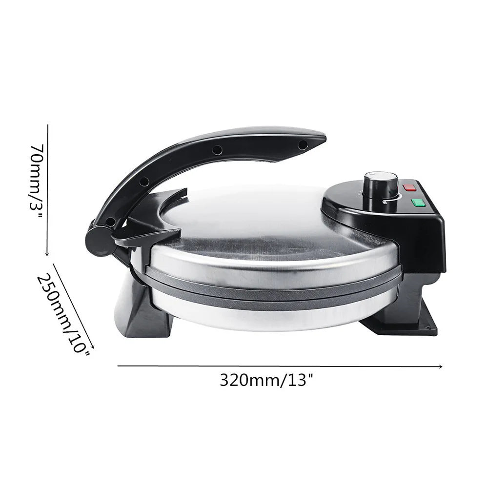 Machine à crêpes électrique antiadhésive, haute efficacité, pour crêpes et Chapati, rouleaux de printemps, pour la cuisine domestique l'atelier des ustensiles