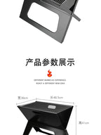 Barbecue épais pliable en X, Portable, en acier inoxydable, au carbone, pour Camping pique-nique l'atelier des ustensiles