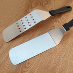 Grattoir de cuisine en acier inoxydable, spatule de cuisson, plaque de Barbecue, spatule à Hamburger, ustensiles de cuisine l'atelier des ustensiles