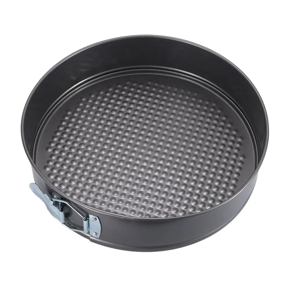 Moule de cuisson antiadhésif en acier au carbone, avec fond amovible, poêle à gâteau étanche, 12/16/20/24/28cm, 1 pièce l'atelier des ustensiles