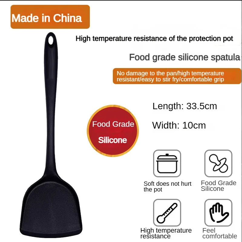 Cuisine Silicone5Non-Stick Pan haute résistance à la température Spatule Set cuillère à soupe cuillère repas Spatule l'atelier des ustensiles