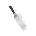 Grattoir de cuisine en acier inoxydable, spatule de cuisson, plaque de Barbecue, spatule à Hamburger, ustensiles de cuisine l'atelier des ustensiles