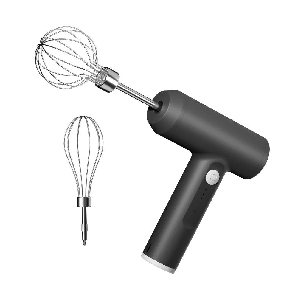 Mélangeur électrique sans fil, fouet automatique de pâte, batteur d'œufs à 3 vitesses, pâte de cuisson, mélangeur de crème à gâteau, outils de cuisine l'atelier des ustensiles