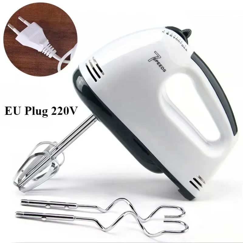 Batteur à œufs électrique portatif, mélangeur de cuisine multifonctionnel pour crème blanche, pâte, cuisson automatique à domicile, batteur à blanc d'œuf l'atelier des ustensiles