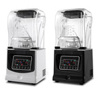 Mélangeur de glace automatique électrique lourd de nourriture de fruit de presse-agrumes de mélangeur de minuterie 3HP 2200W l'atelier des ustensiles