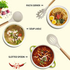 Ensemble de cuisine d'ustensiles en silicone 36 pièces avec support l'atelier des ustensiles