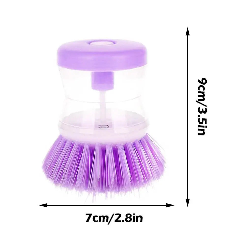Ustensiles de lavage d'astronome avec distributeur automatique de liquide Regina, pot de lavage de cuisine, brosse à vaisselle, accessoires de livres ménagers l'atelier des ustensiles