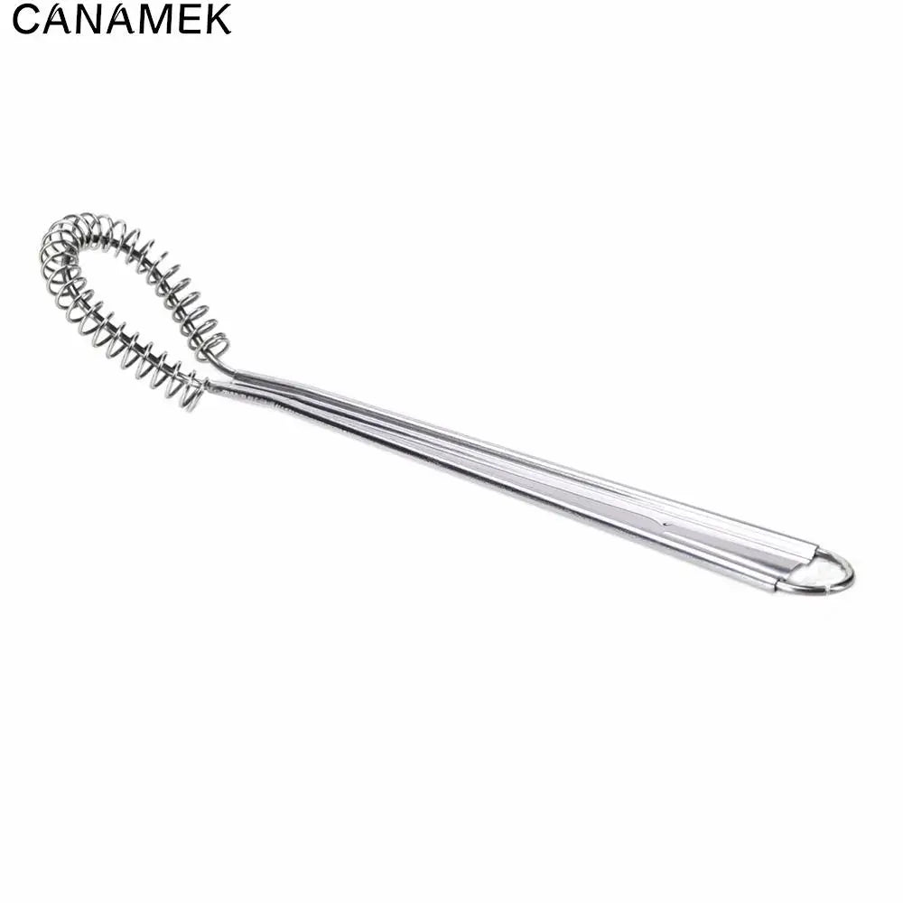 Mélangeur à ressort en acier pour café et centre commercial, mini fouet, mousseur à lait, mousseur à œufs, accessoires de cuisine l'atelier des ustensiles