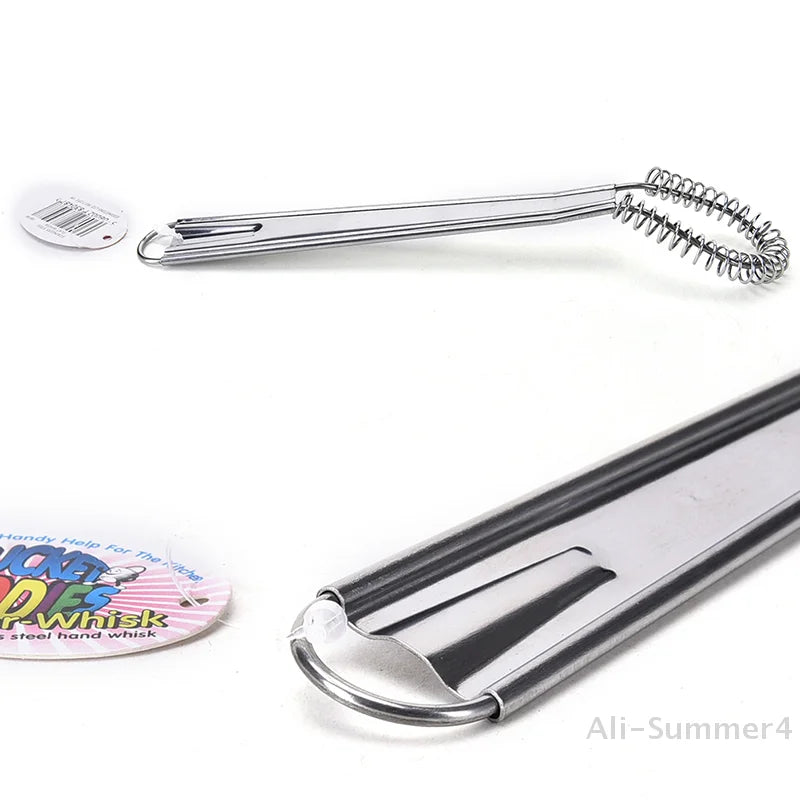 2016 nouveaux outils de cuisine batteur à oeufs en acier Mini fouet mousseur à lait mousseur mélangeur à café mélangeur de Sauce de printemps Accessoire de cuisine l'atelier des ustensiles