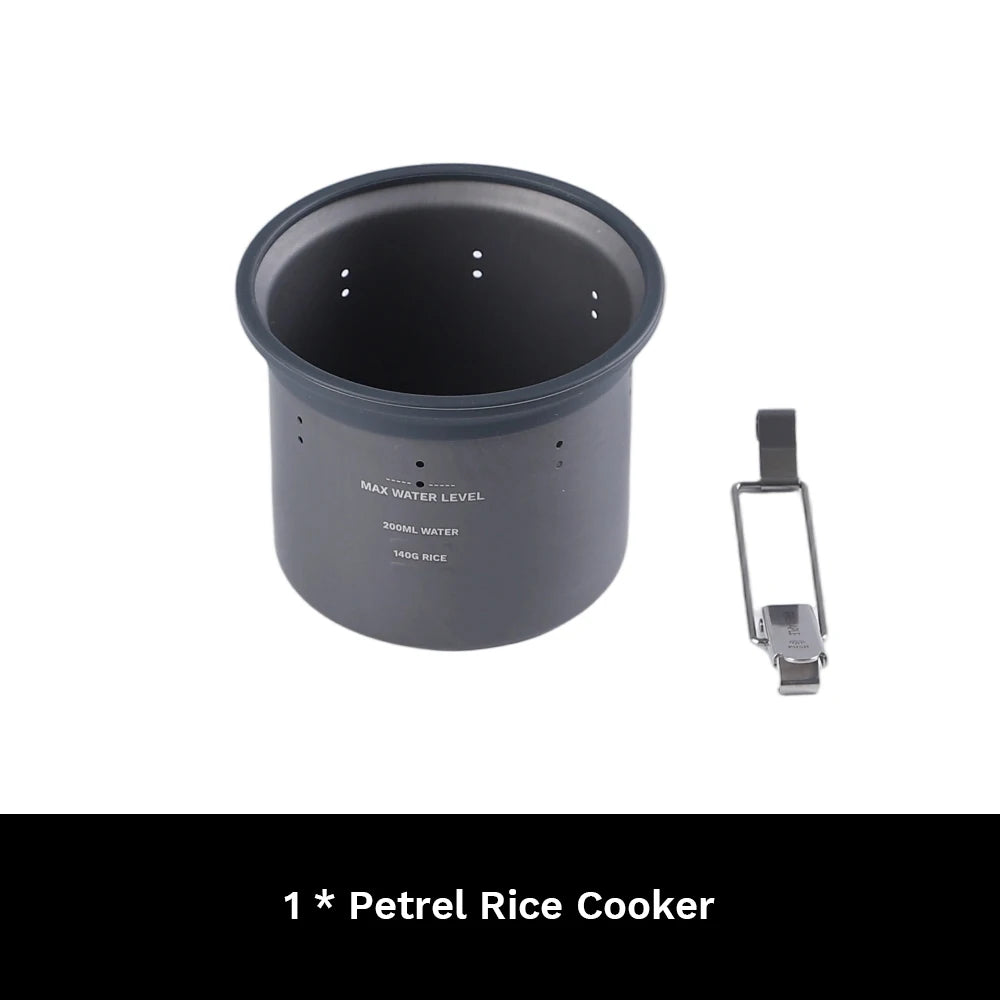 Cuiseur à riz à Micro pression en forme d'érable à feu, tasse de cuisson Portable ultralégère pour Pot G3, 300ml, ustensiles de cuisine pour Camping et randonnée l'atelier des ustensiles