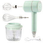 Mini batteur électrique sans fil, batteur à œufs automatique, batteur à crème domestique, batteur à pâte, gâteau, centre commercial l'atelier des ustensiles