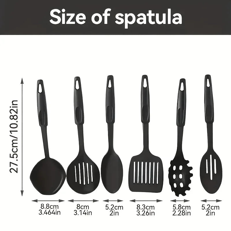 Ensemble de 13 ustensiles de cuisine antiadhésifs, casseroles et poêles compatibles avec l'induction, avec poêle à frire et ustensiles pour la cuisine à domicile ou le camping l'atelier des ustensiles