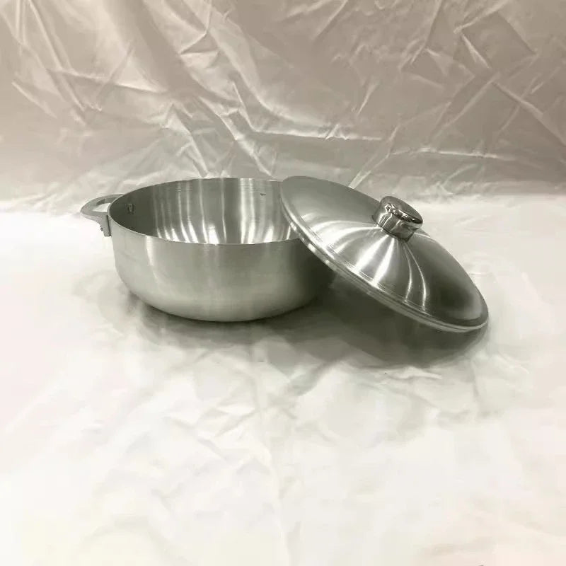 Pot en aluminium prix usine ensemble de commerce extérieur direct pot en aluminium 6pcsPOLISHING COOKWARE l'atelier des ustensiles