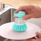 Ustensiles de lavage d'astronome avec distributeur automatique de liquide Regina, pot de lavage de cuisine, brosse à vaisselle, accessoires de livres ménagers l'atelier des ustensiles
