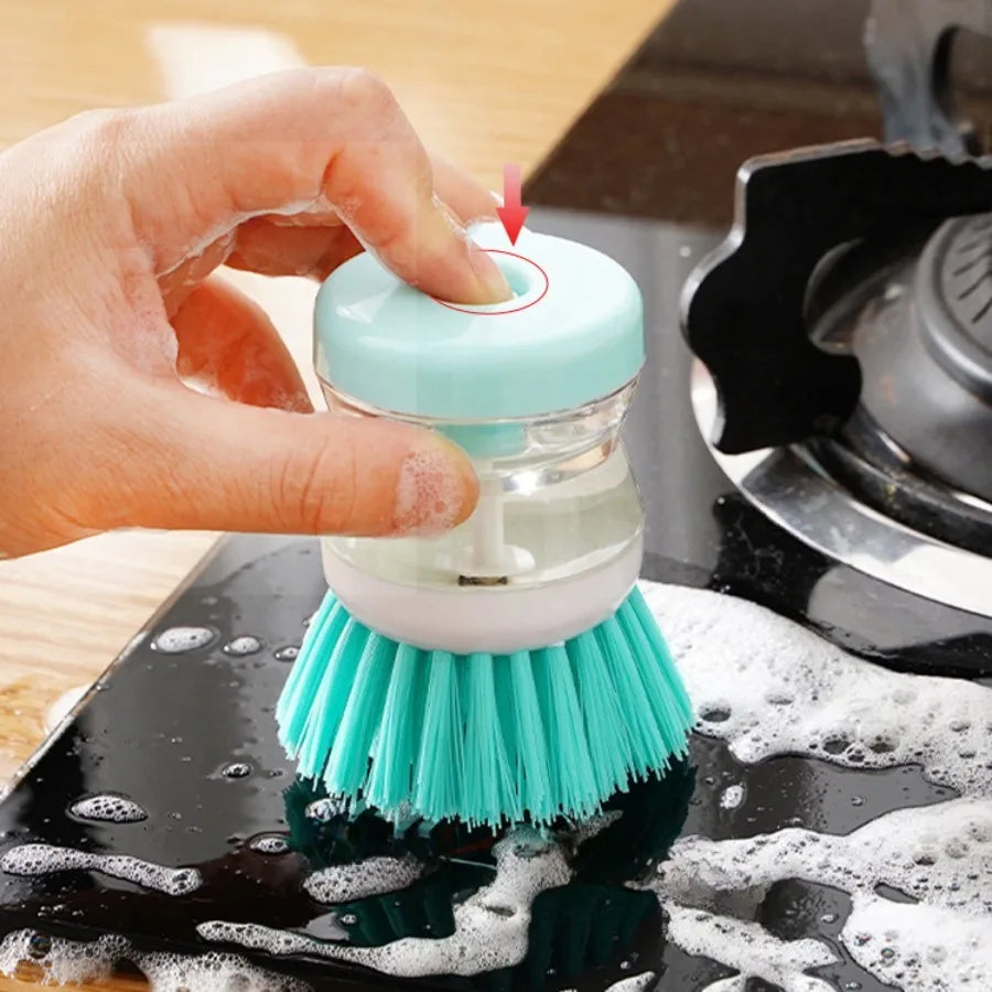 Brosse à récurer la vaisselle avec poils rigides – Brosse de nettoyage de cuisine pour casseroles et poêles l'atelier des ustensiles