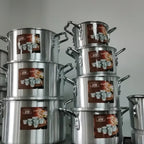 Pot en aluminium prix usine ensemble de commerce extérieur direct pot en aluminium 6pcsPOLISHING COOKWARE l'atelier des ustensiles