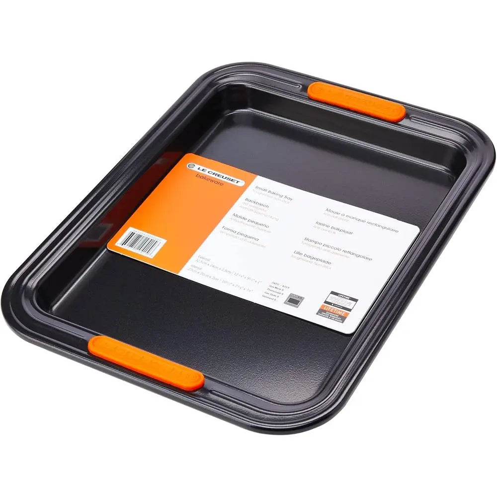 Petit plateau Bg antiadhésif en acier au carbone, 32,2 x 24 x 2,58 cm, noir mat, 46078320010000 l'atelier des ustensiles