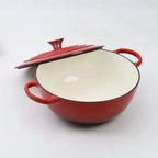 Ensemble de 7 pièces de pot en émail, pot en fonte, ensemble de sept pièces, haute valeur l'atelier des ustensiles