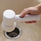 Brosse de nettoyage électrique Rechargeable, brosse de vaisselle multifonctionnelle sans fil pour la cuisine, outil de nettoyage de casseroles Portable l'atelier des ustensiles
